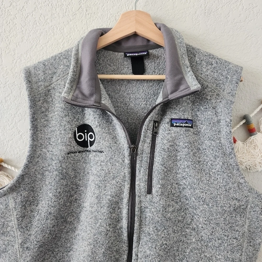 Patagonia Better Sweater Fleece Vest Stonewash Outdoor Full Zip Casual Mens L - Picture 6 of 12